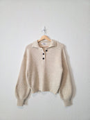 BB Dakota Chunky Henley Sweater (XS)