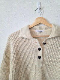BB Dakota Chunky Henley Sweater (XS)