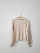 BB Dakota Chunky Henley Sweater (XS)