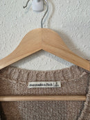 Abercrombie Button Up Sweater (S)