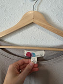 Free People Stone Cotton Tee (L)