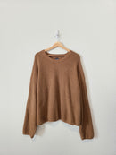 Gap Cocoa Brown Knit Sweater (L)
