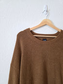 Gap Cocoa Brown Knit Sweater (L)