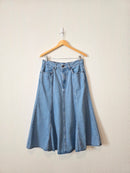 Levi's Denim Midi Skirt (29)