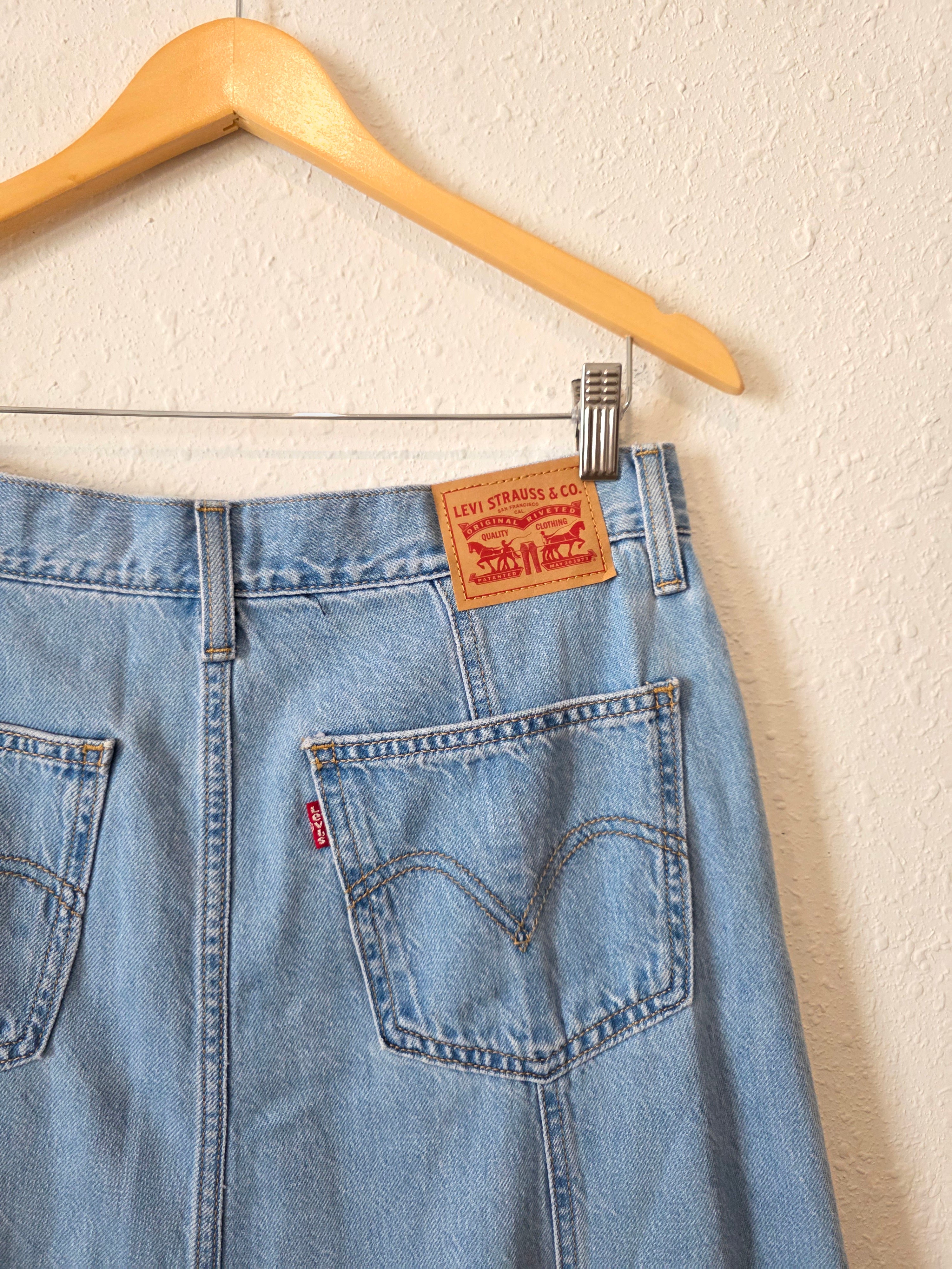 Levi's Denim Midi Skirt (29)