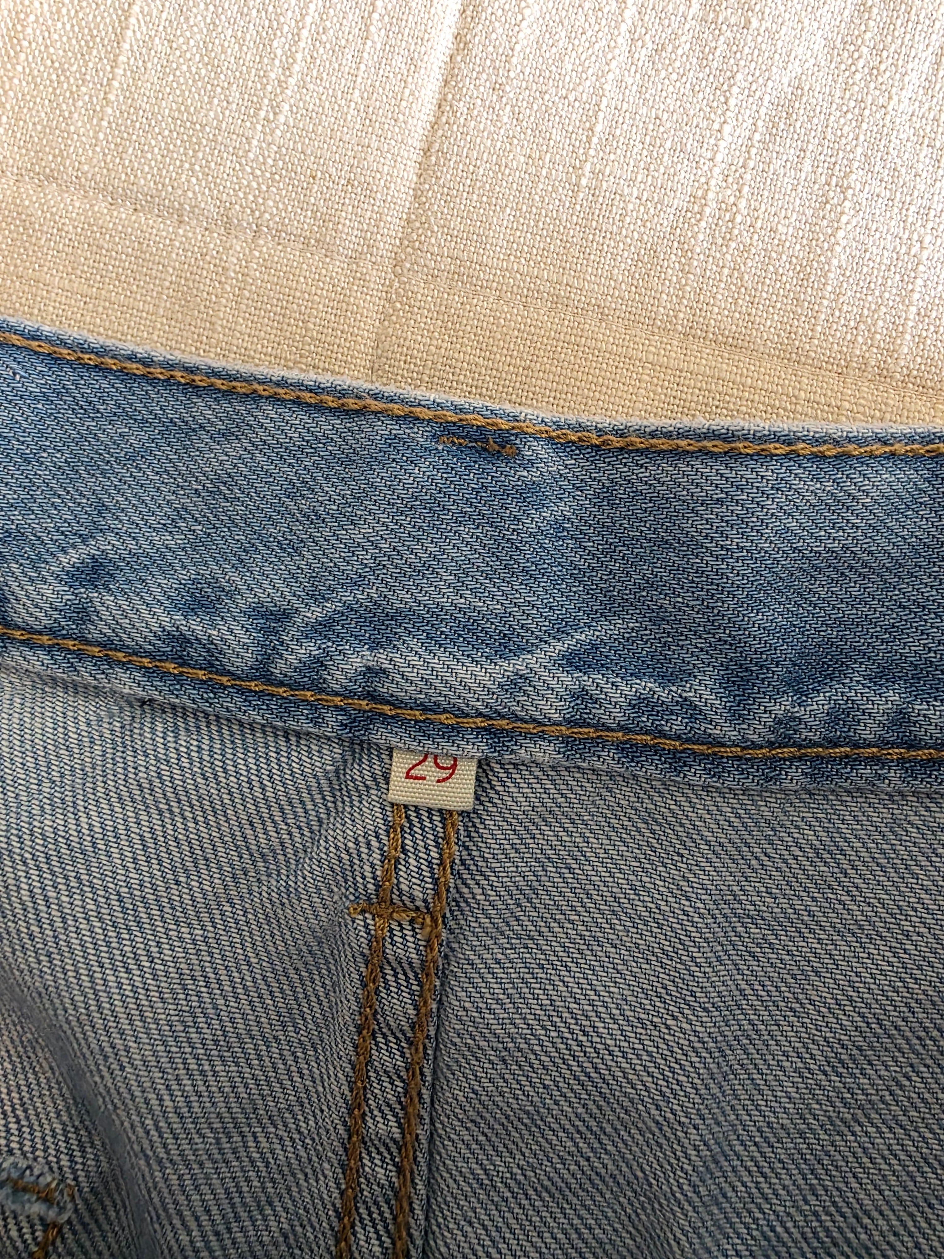 Levi's Denim Midi Skirt (29)