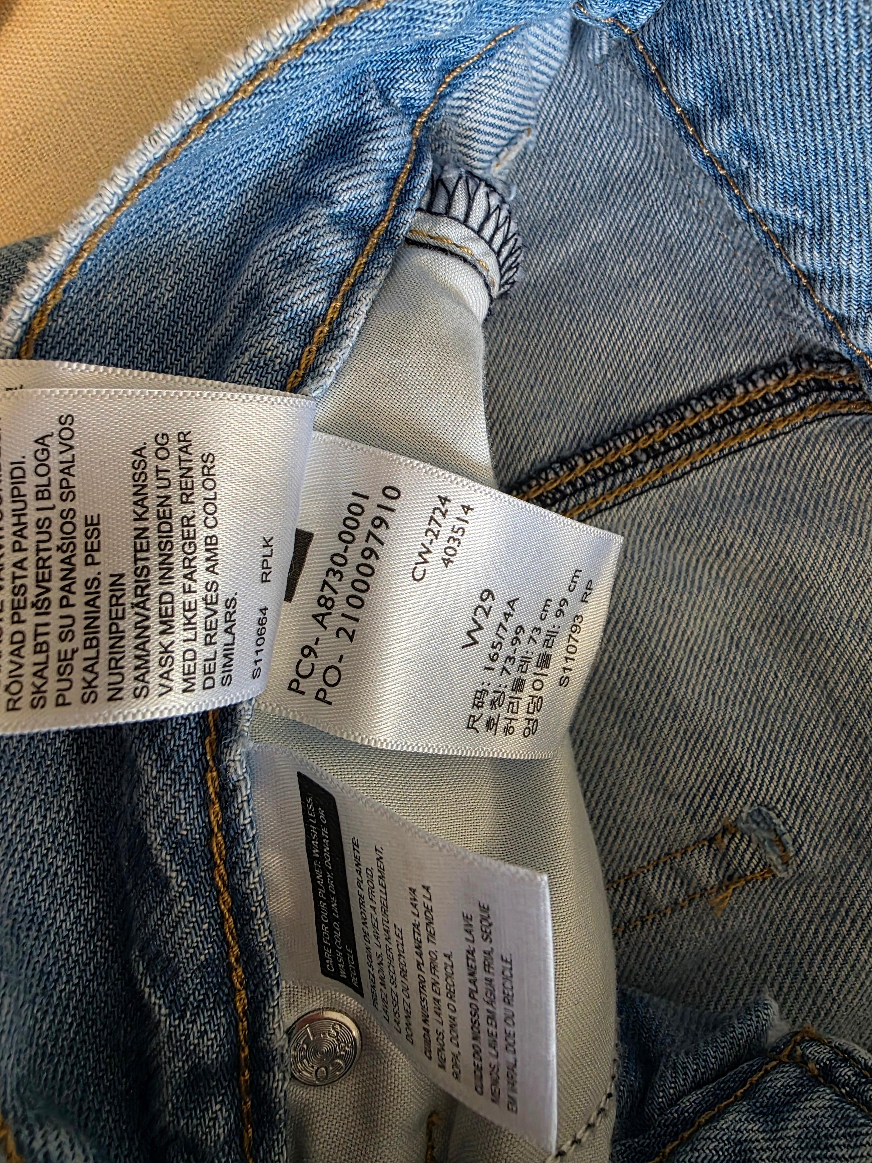 Levi's Denim Midi Skirt (29)