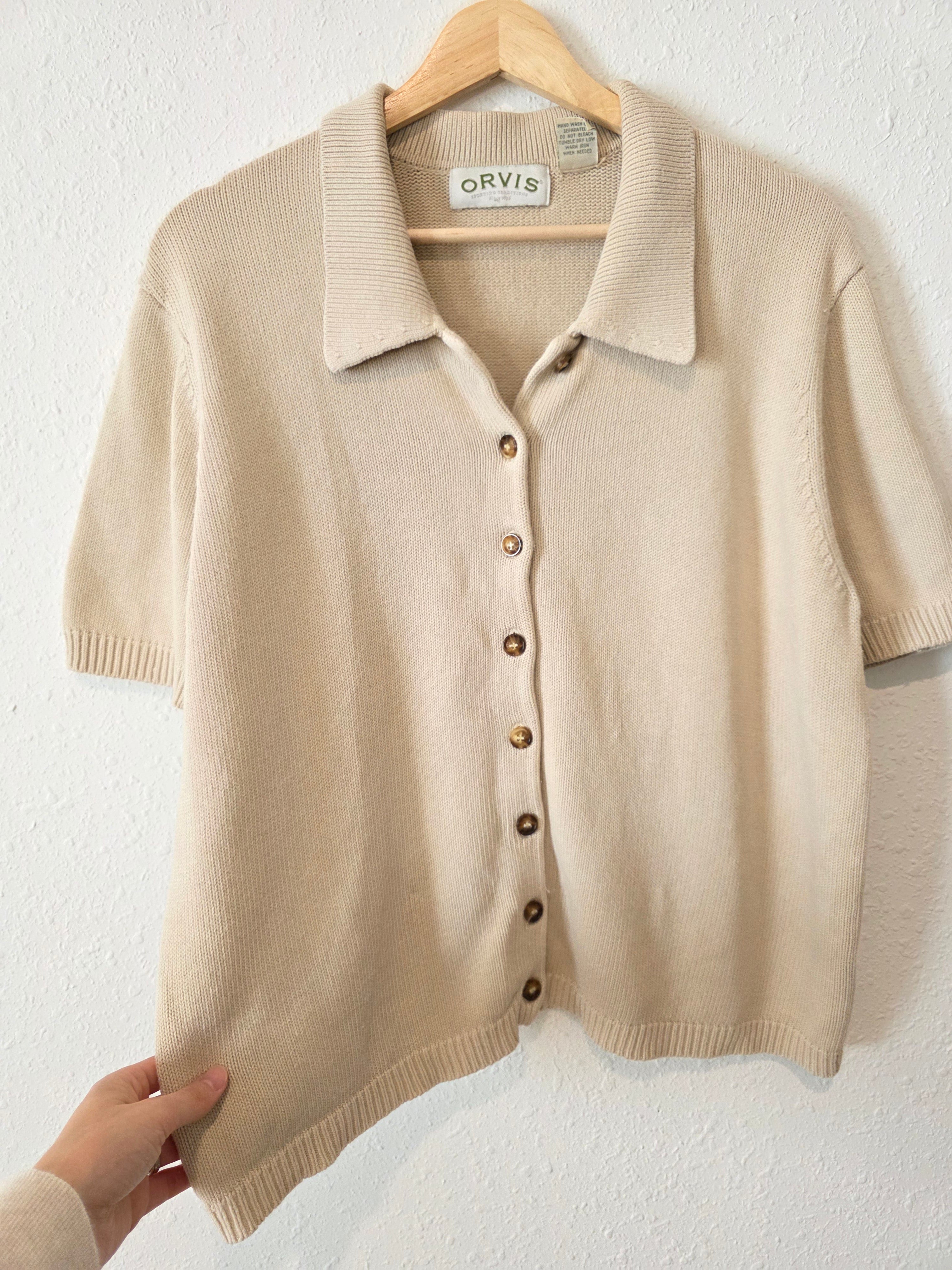 Vintage Linen Cotton Knit (XL)