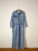 Wide Leg Denim Coveralls (8)