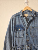 Wide Leg Denim Coveralls (8)