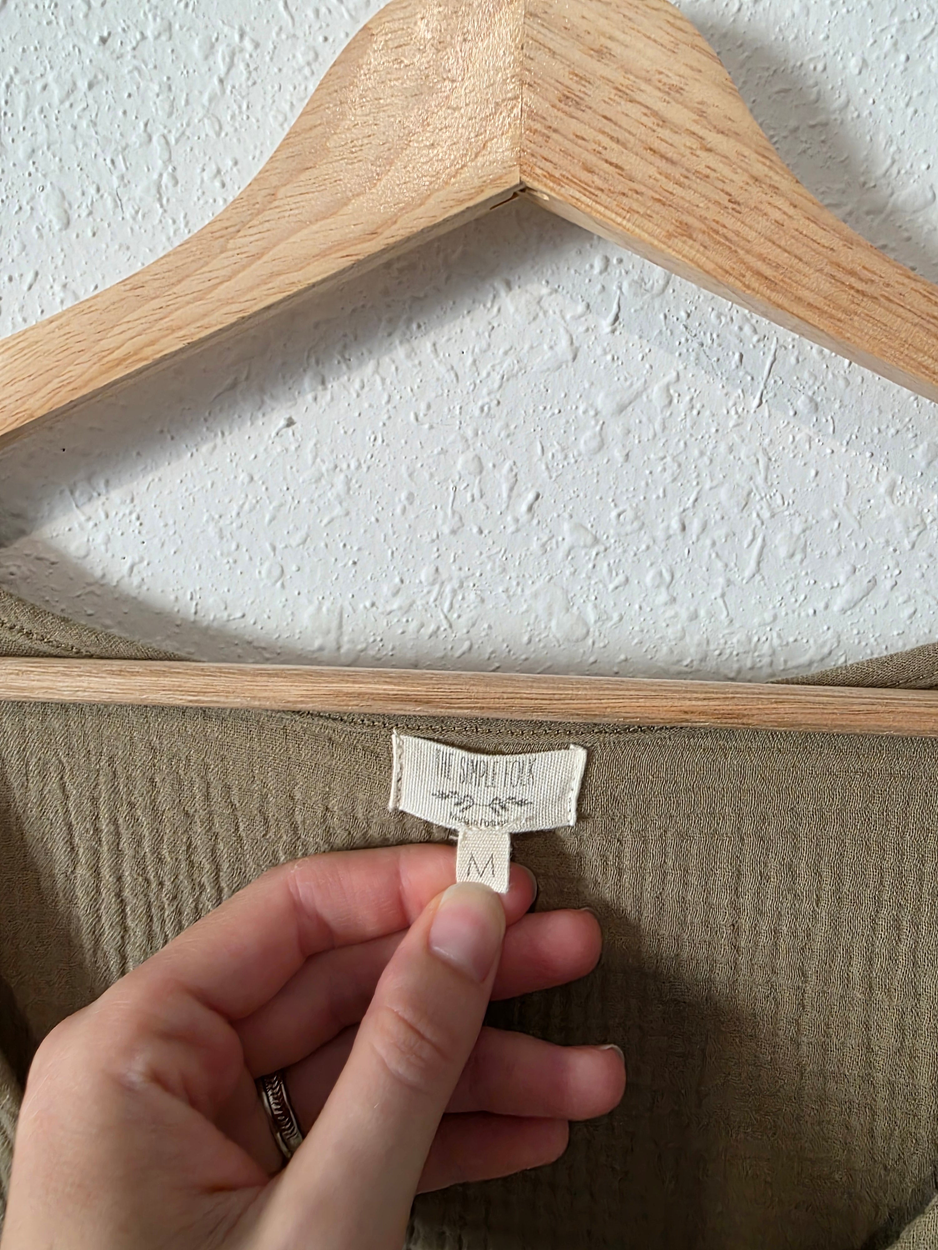 The Simple Folk Sage Maxi Dress (M)