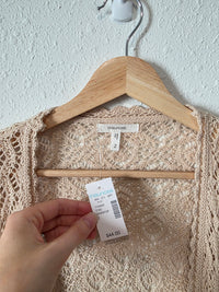 NEW Crochet Knit Cardigan (2X)