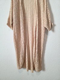 NEW Crochet Knit Cardigan (2X)
