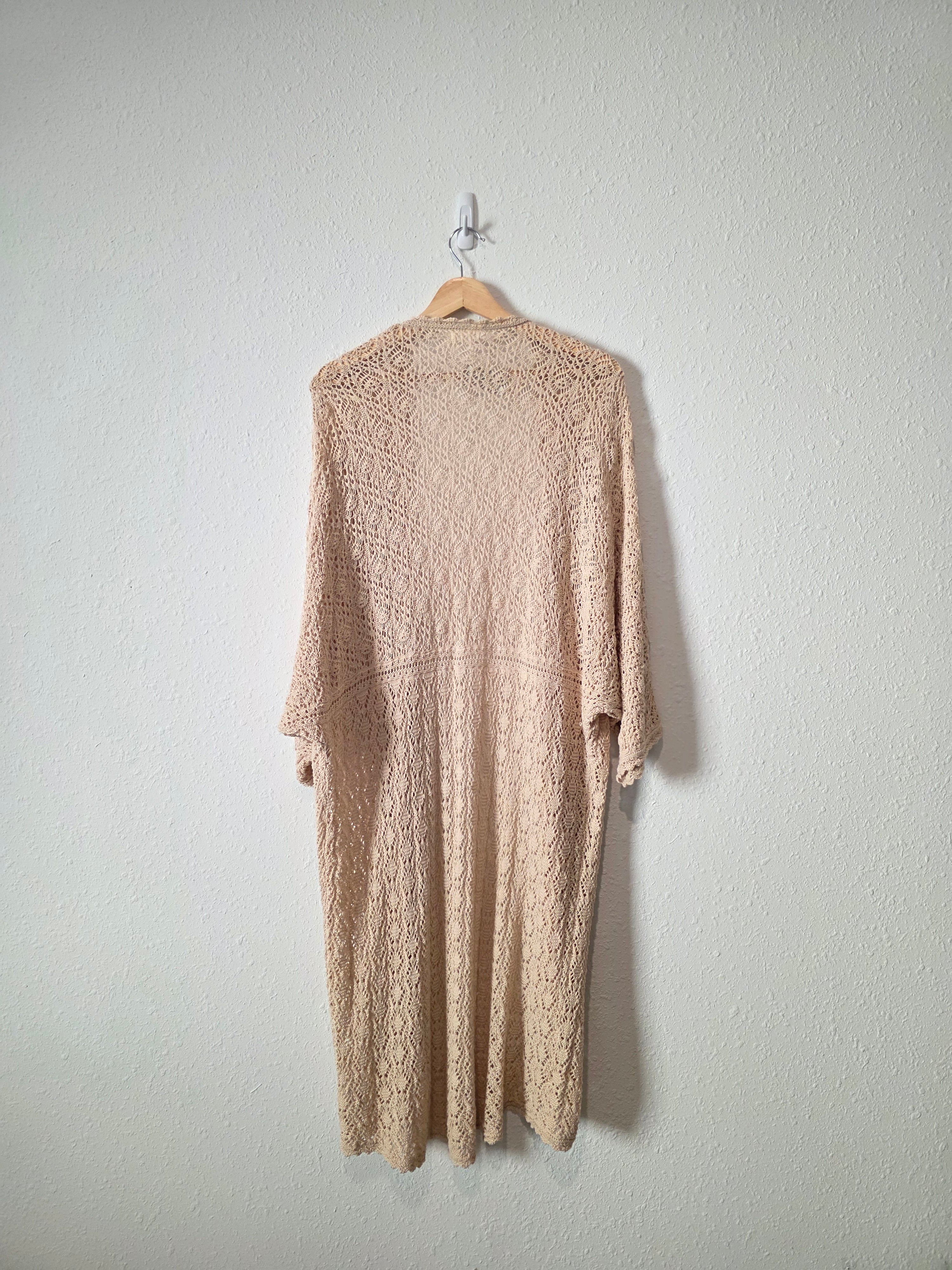 NEW Crochet Knit Cardigan (2X)