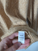 Neutral Cable Knit Sweater (XXL)