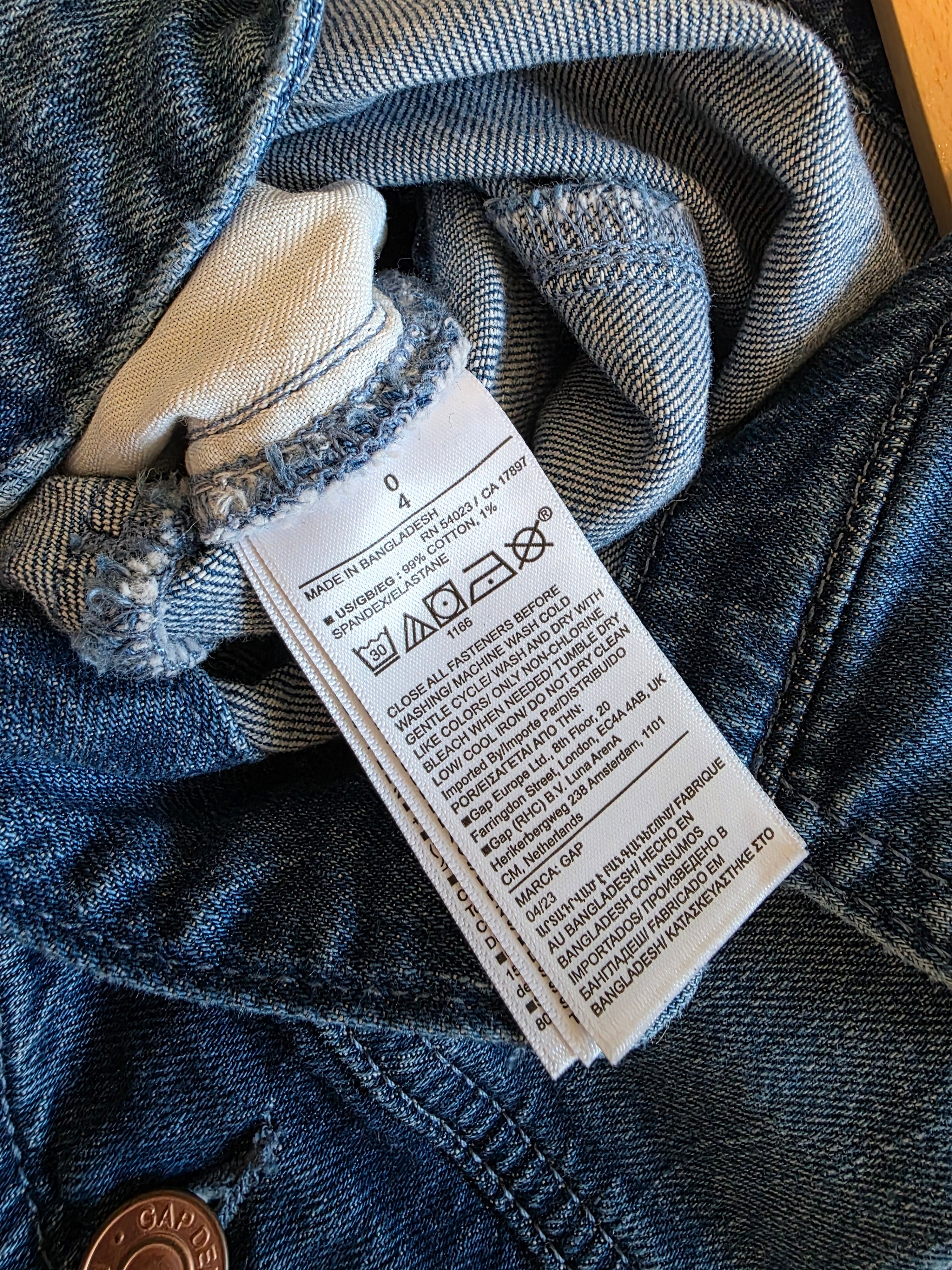 Gap Straight Denim Jumpsuit (0)