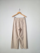 Neutral Wide Leg Jeans (M)