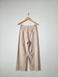 Neutral Wide Leg Jeans (M)