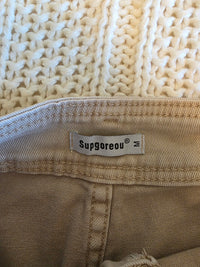 Neutral Wide Leg Jeans (M)
