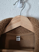 Camel Brown Sherpa Fleece Jacket (XL)