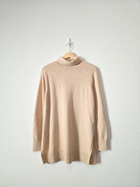 Wool Blend Turtleneck Sweater (M)