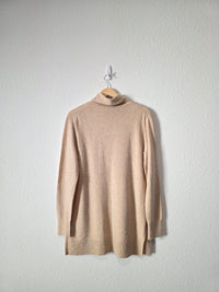 Wool Blend Turtleneck Sweater (M)