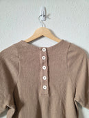 Madewell Button Back Ribbed Top (XS)