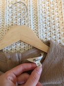 Madewell Button Back Ribbed Top (XS)