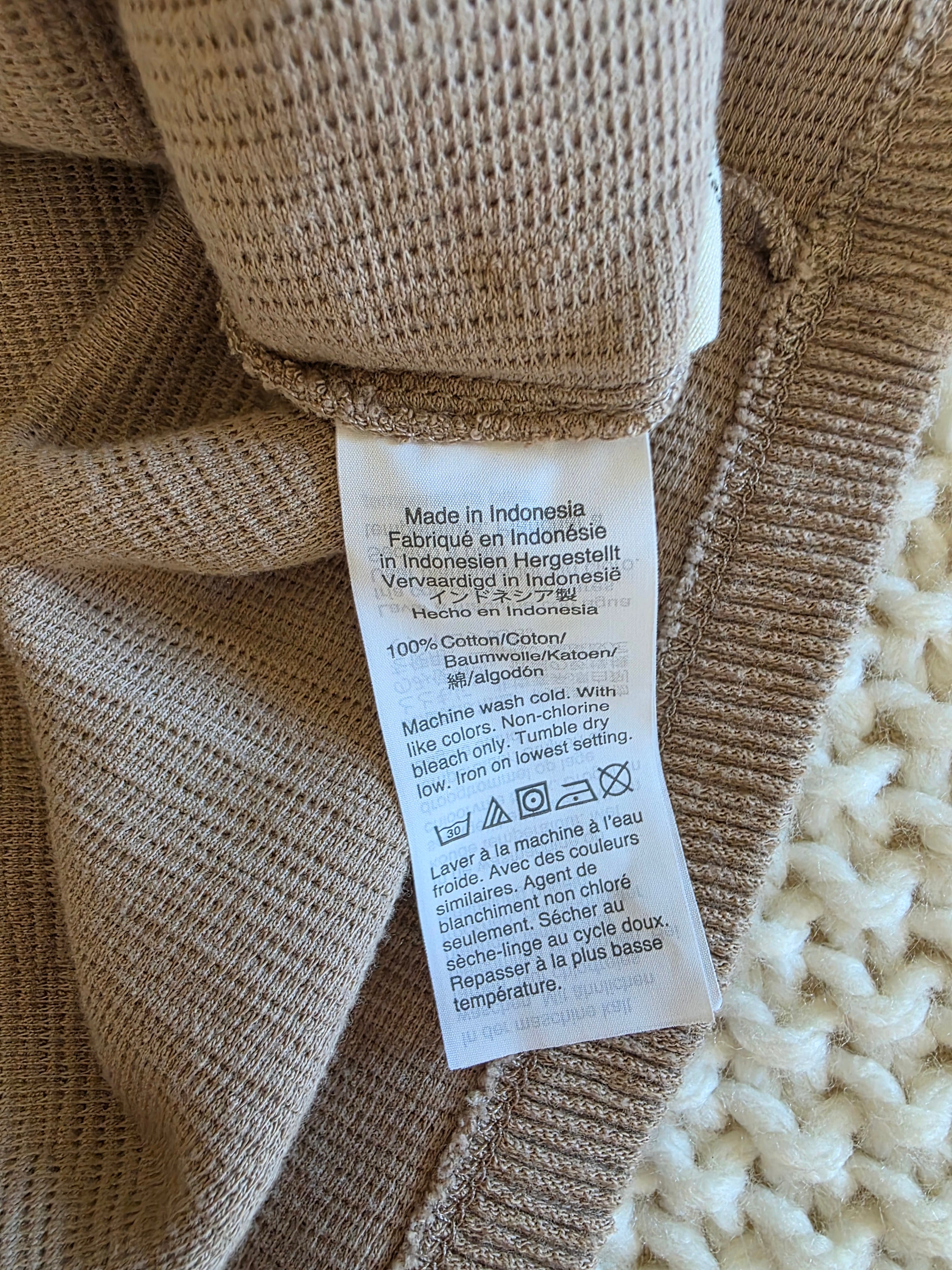 Madewell Button Back Ribbed Top (XS)