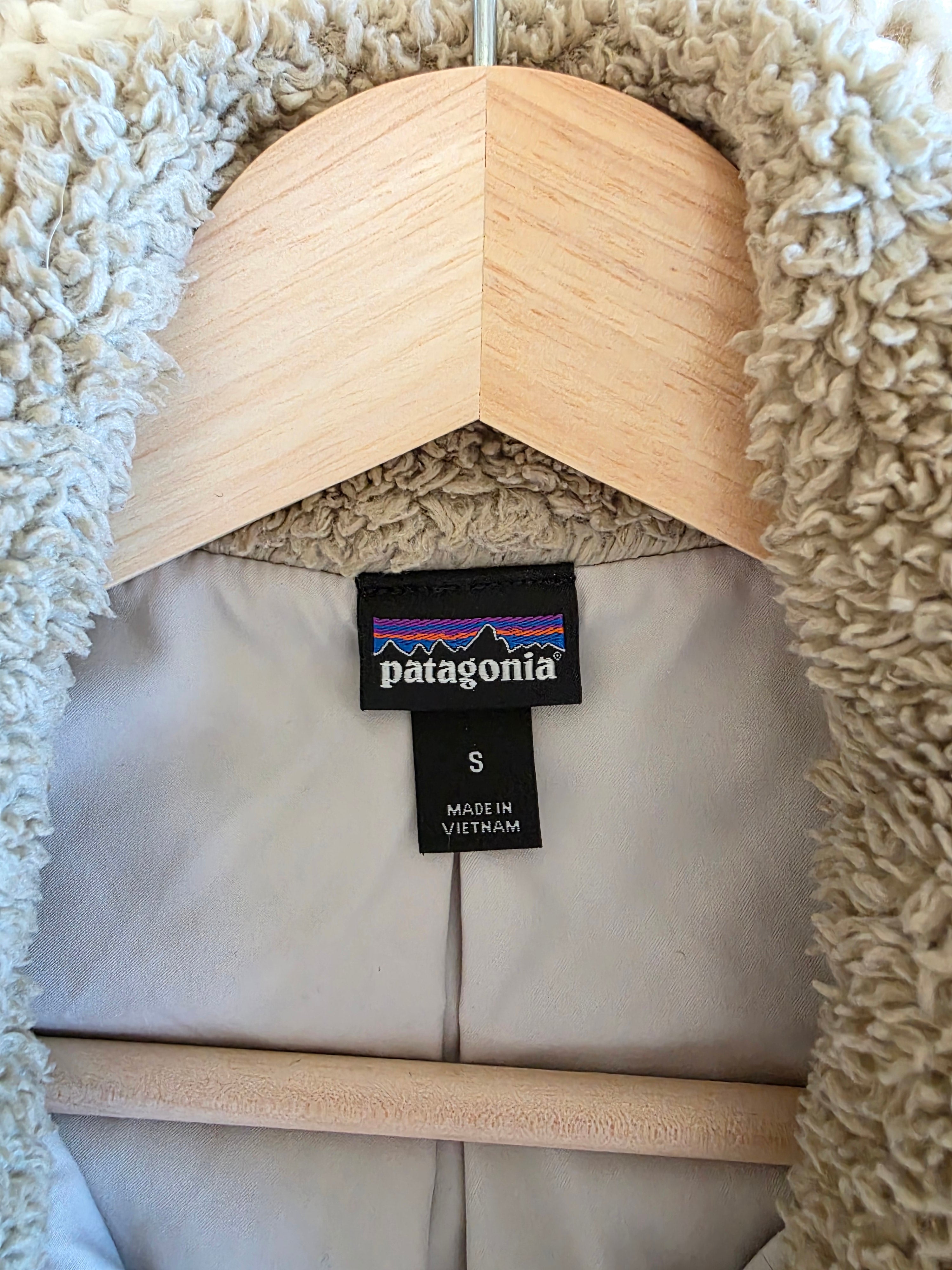Patagonia Sherpa Zip Up Vest (S)