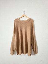 Aerie Cozy Waffle Knit Sweater (M)