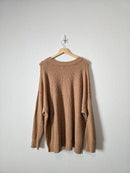 Aerie Cozy Waffle Knit Sweater (M)