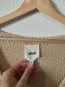 Aerie Oat Textured Sweater (M)