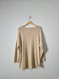 Aerie Oat Textured Sweater (M)