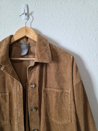 Oversized Corduroy Shirt Jacket (M)