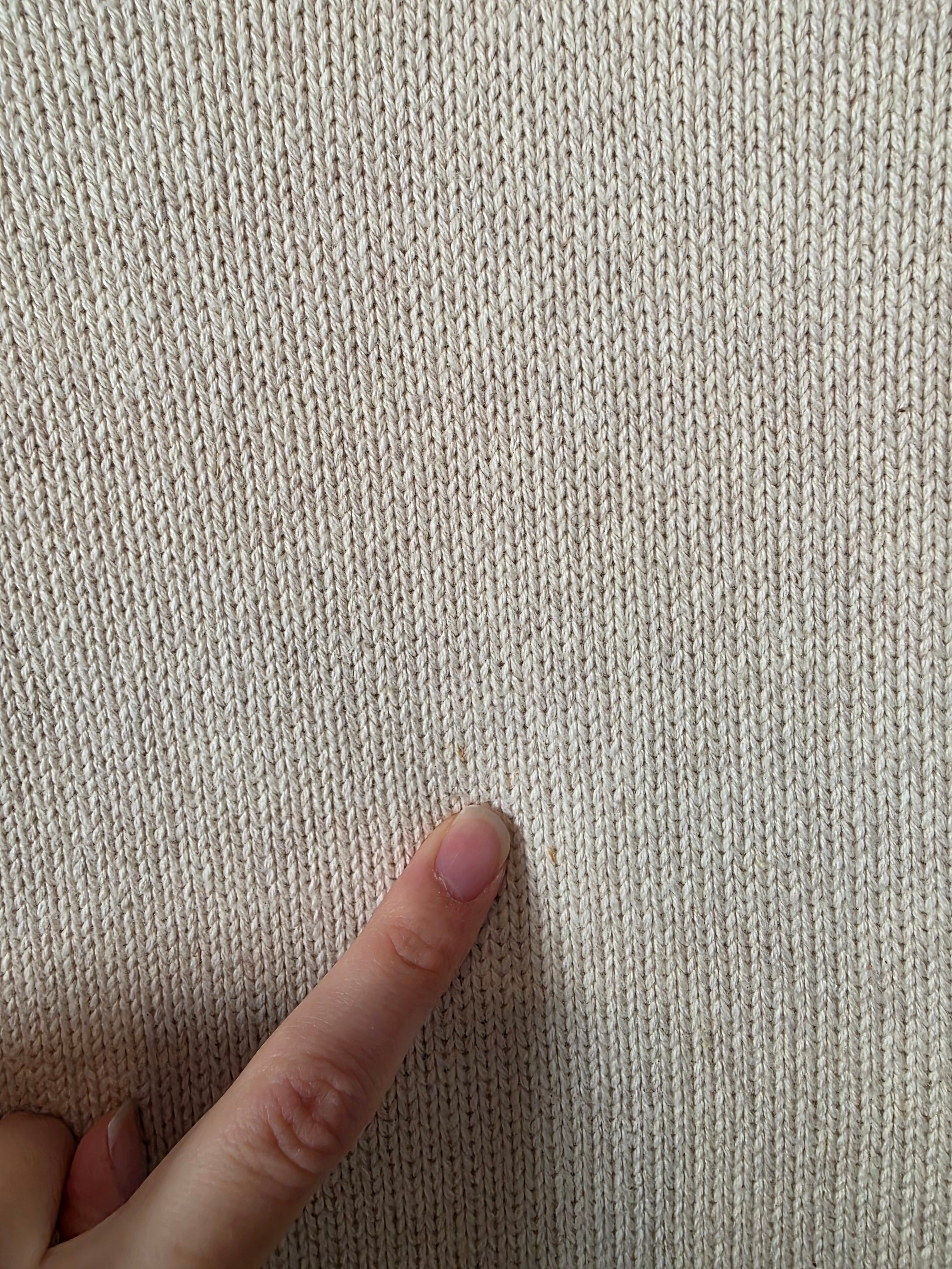 Vintage Oat Cotton Sweater Vest (L)