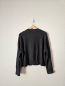 Quince Charocal Organic Cotton Cardigan (L)