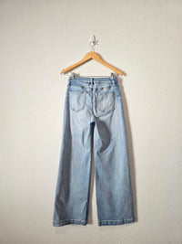 Risen Light Wash Wide Leg Jeans (29)