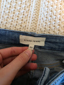 Risen Light Wash Wide Leg Jeans (29)