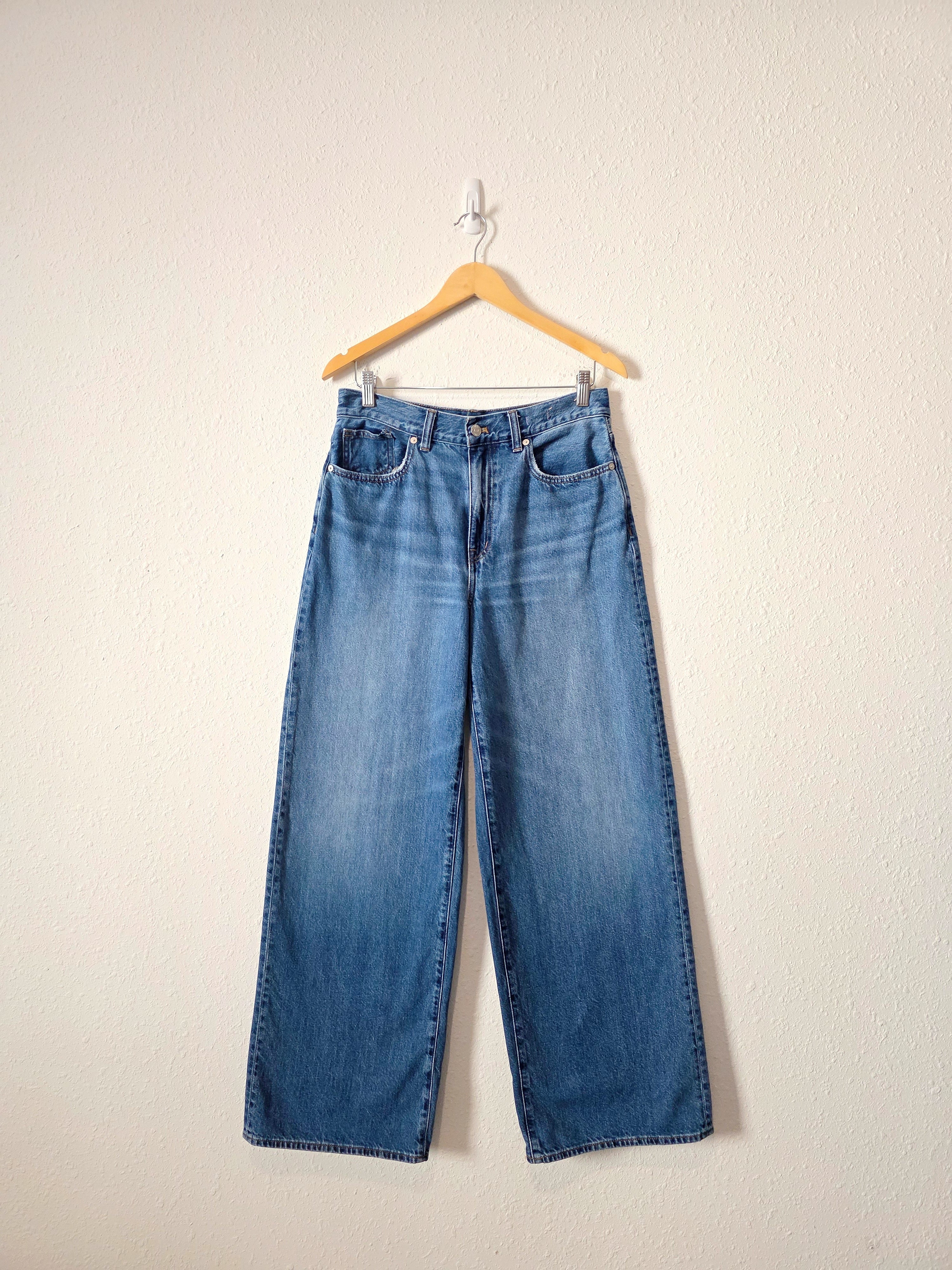 Madewell Relaxed Wide Leg Jeans (28)