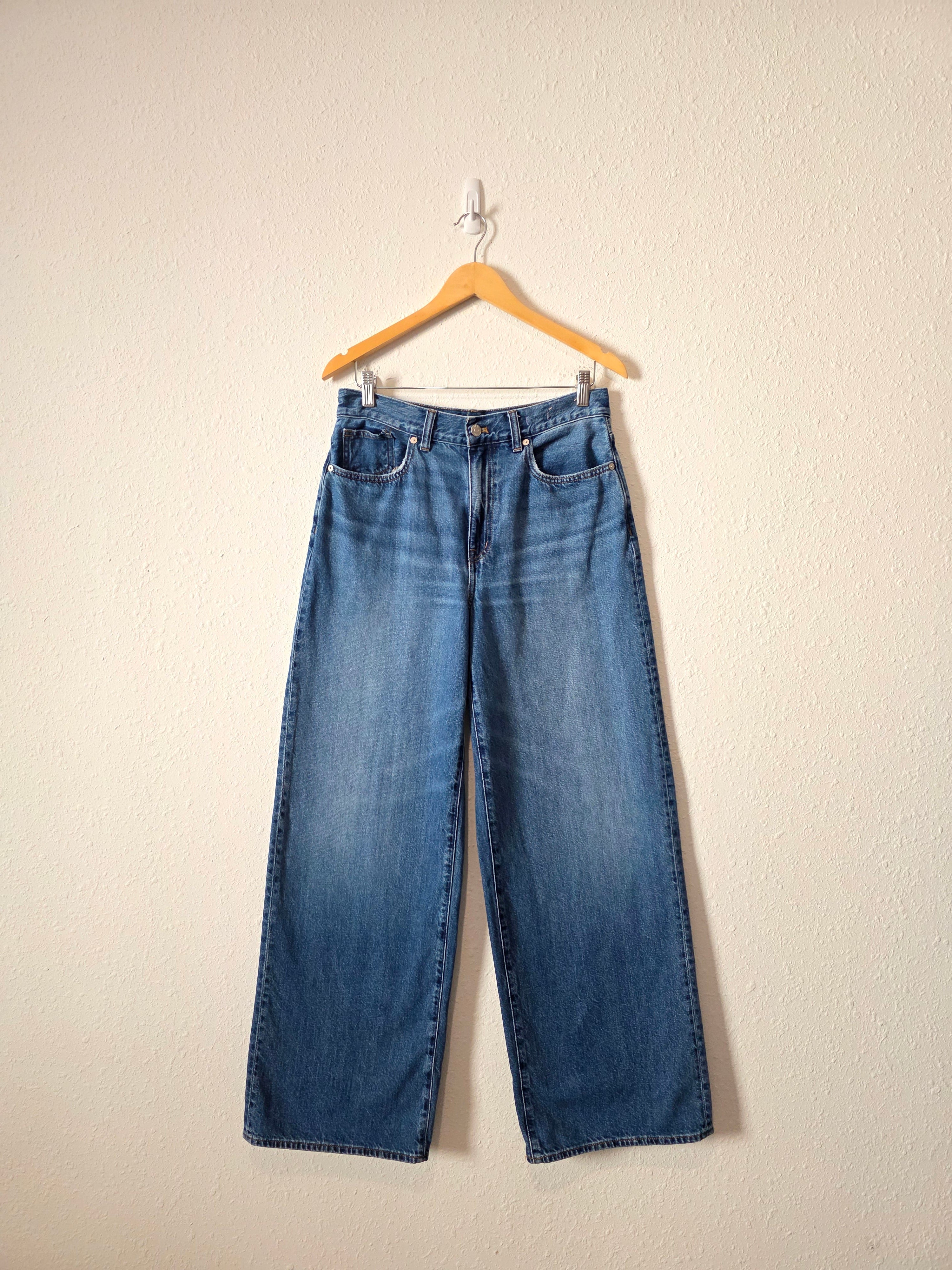 Madewell Relaxed Wide Leg Jeans (28)