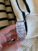 Banana Republic Striped Mockneck Sweater (XXL)
