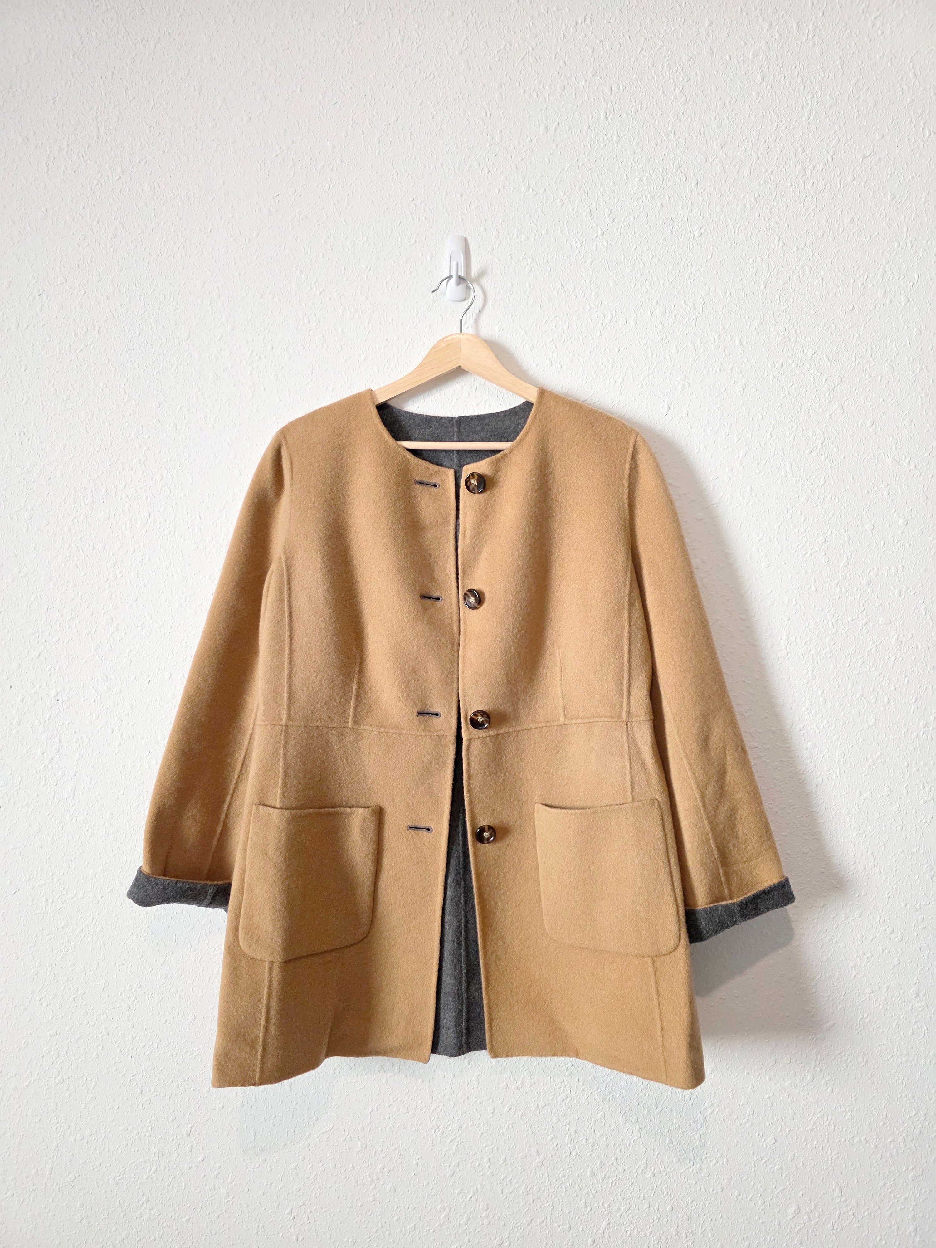 Ann Taylor Wool Blend Reversible Jacket (6)