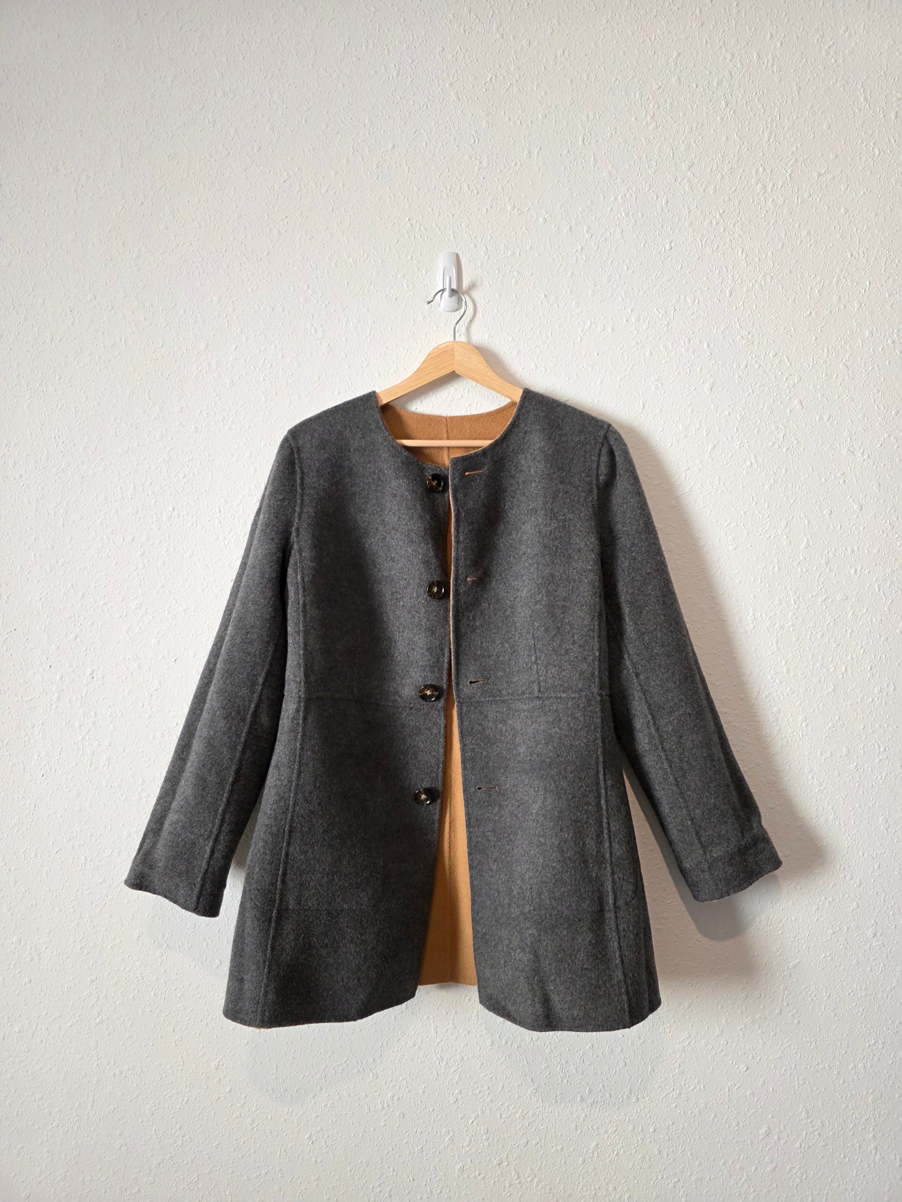 Ann Taylor Wool Blend Reversible Jacket (6)