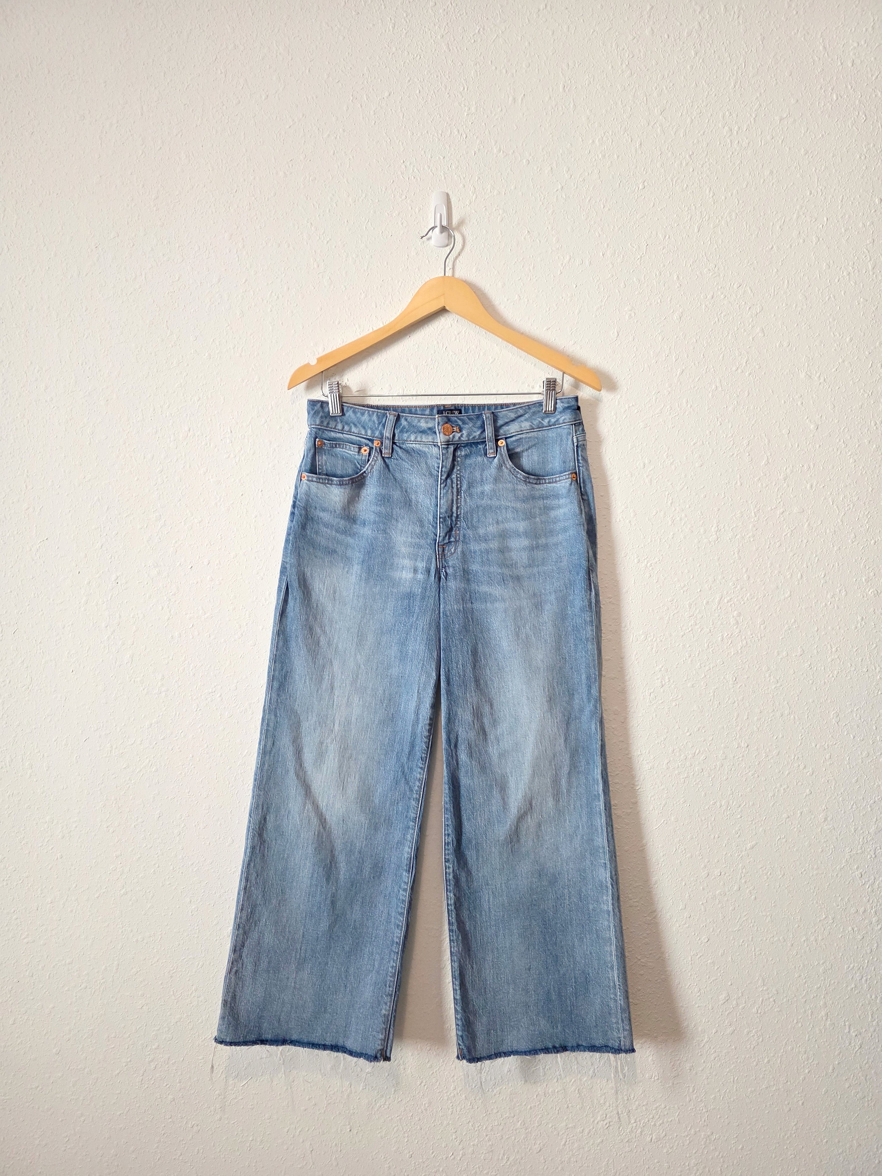 J.Crew Wide Leg Crop Jeans (28)