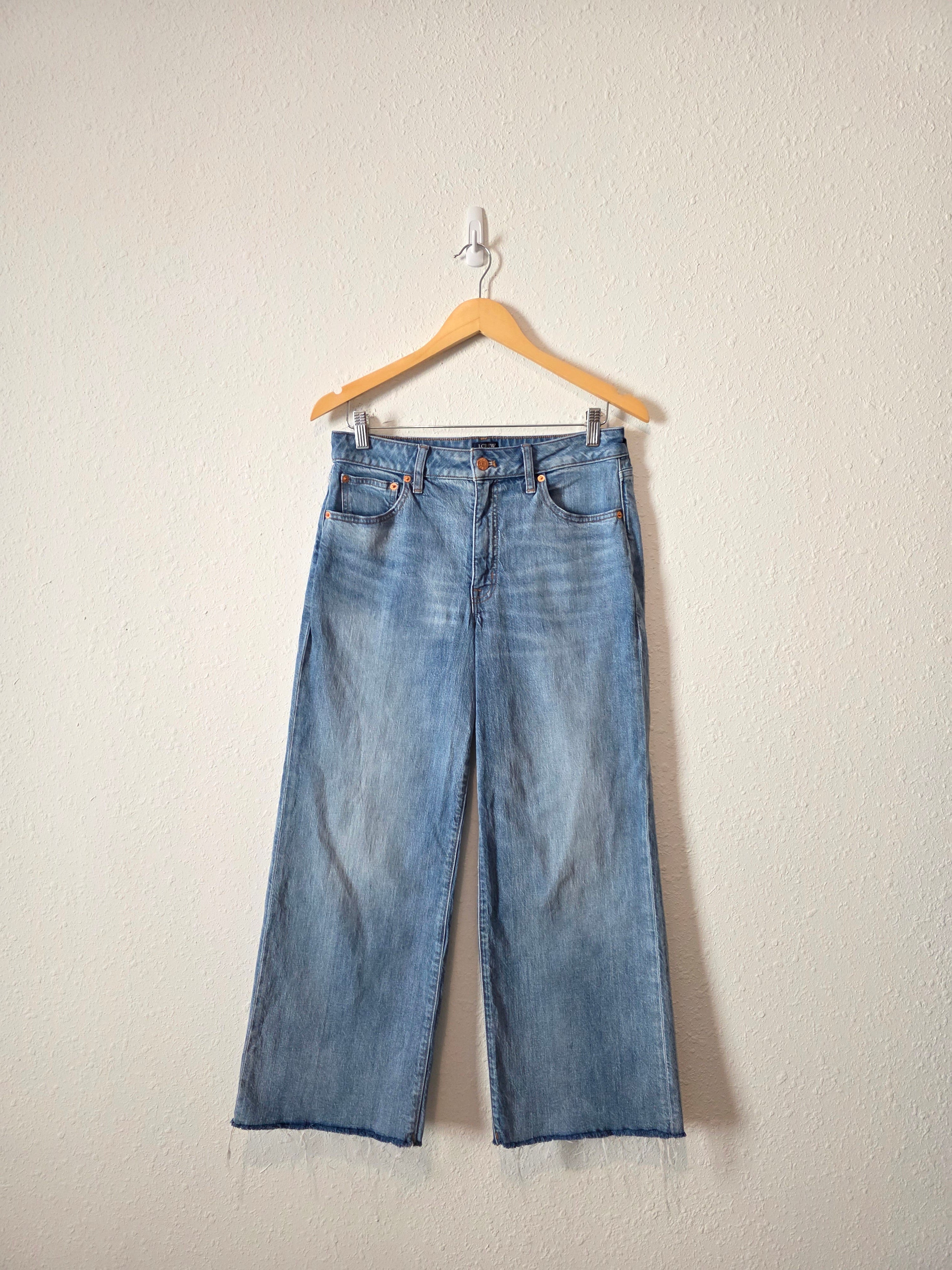 J.Crew Wide Leg Crop Jeans (28)