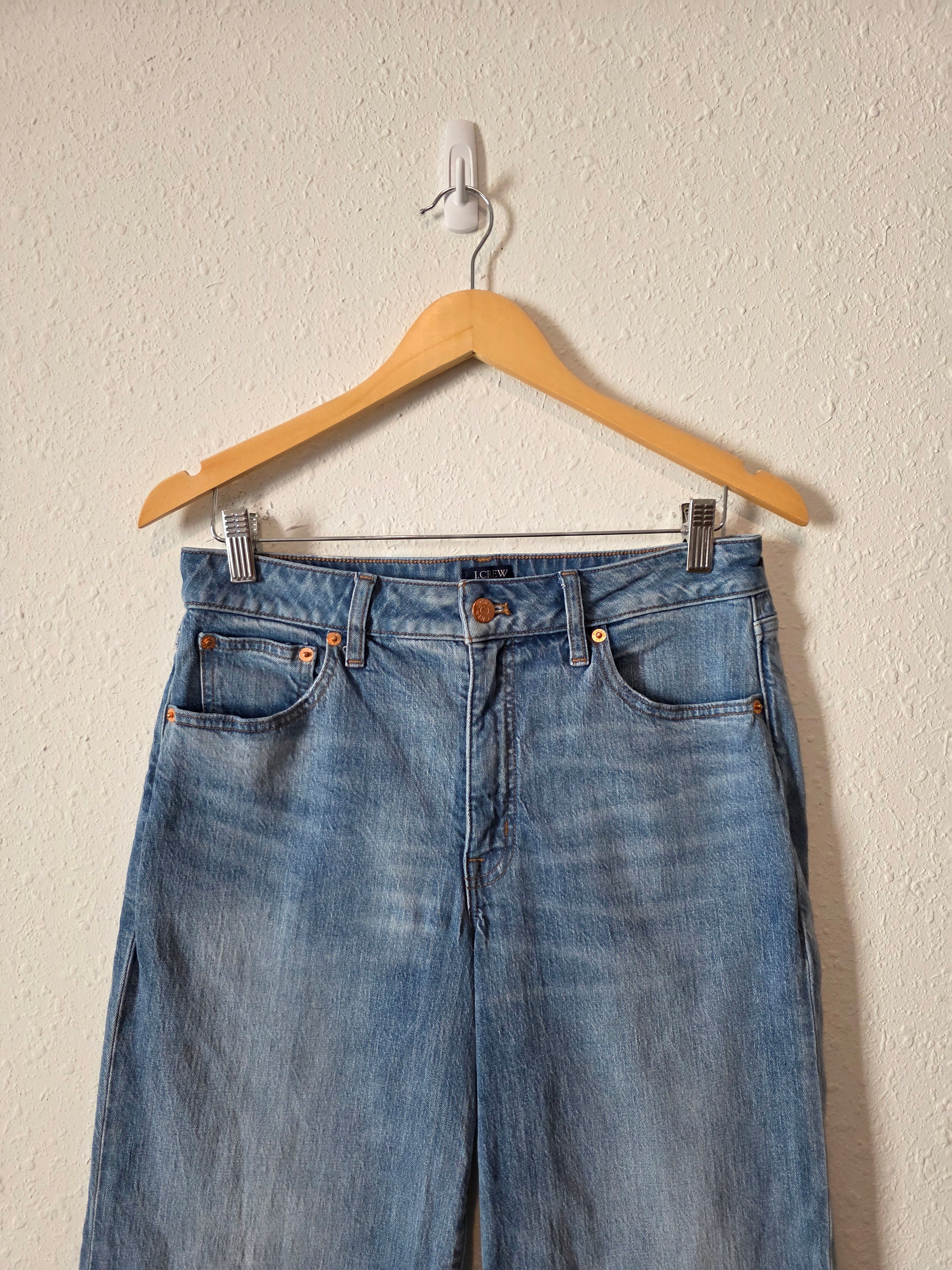 J.Crew Wide Leg Crop Jeans (28)