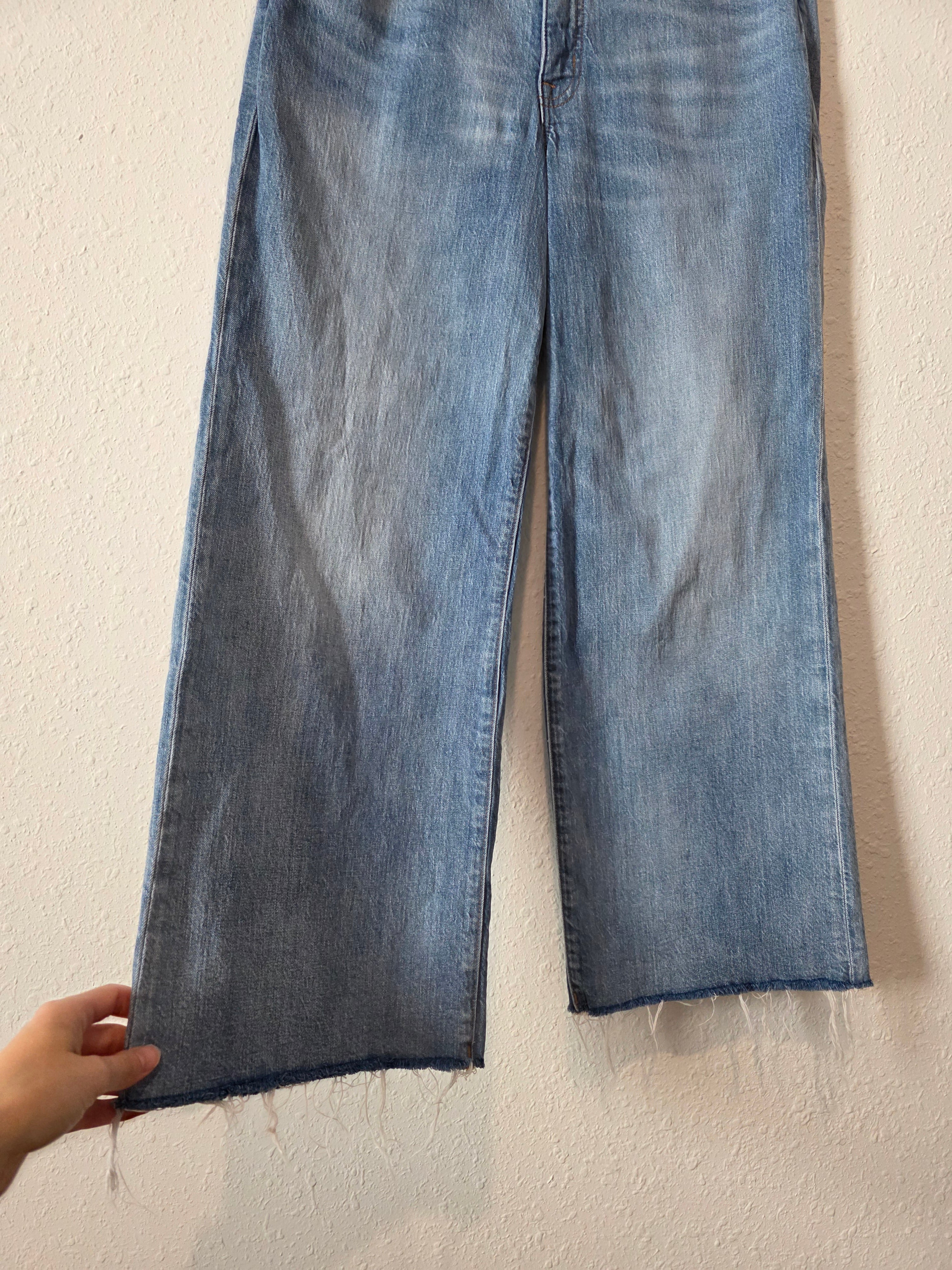 J.Crew Wide Leg Crop Jeans (28)