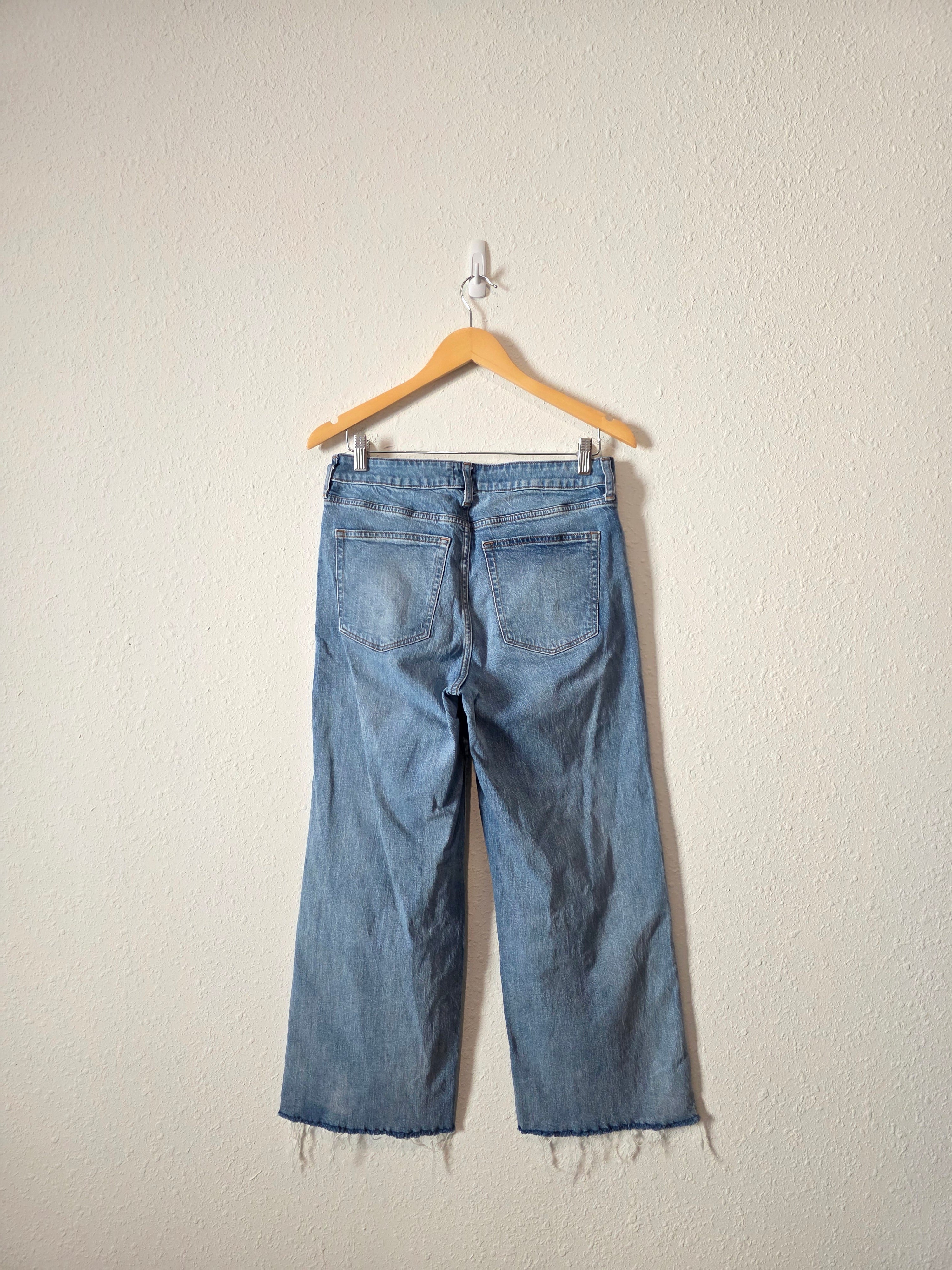 J.Crew Wide Leg Crop Jeans (28)
