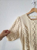 Heartloom Chunky Short Sleeve Sweater (S)